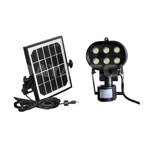 Solarna lampa LED z czujnikiem PIR